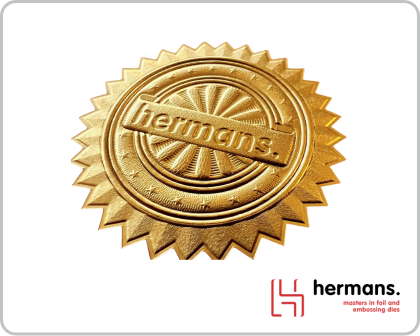 Grabados para hot-stamping y relieve en seco Hermans